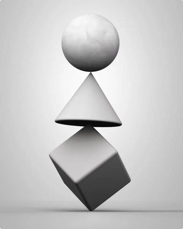 Abstract geometric composition used to represent precision and structure in tax advisory services.