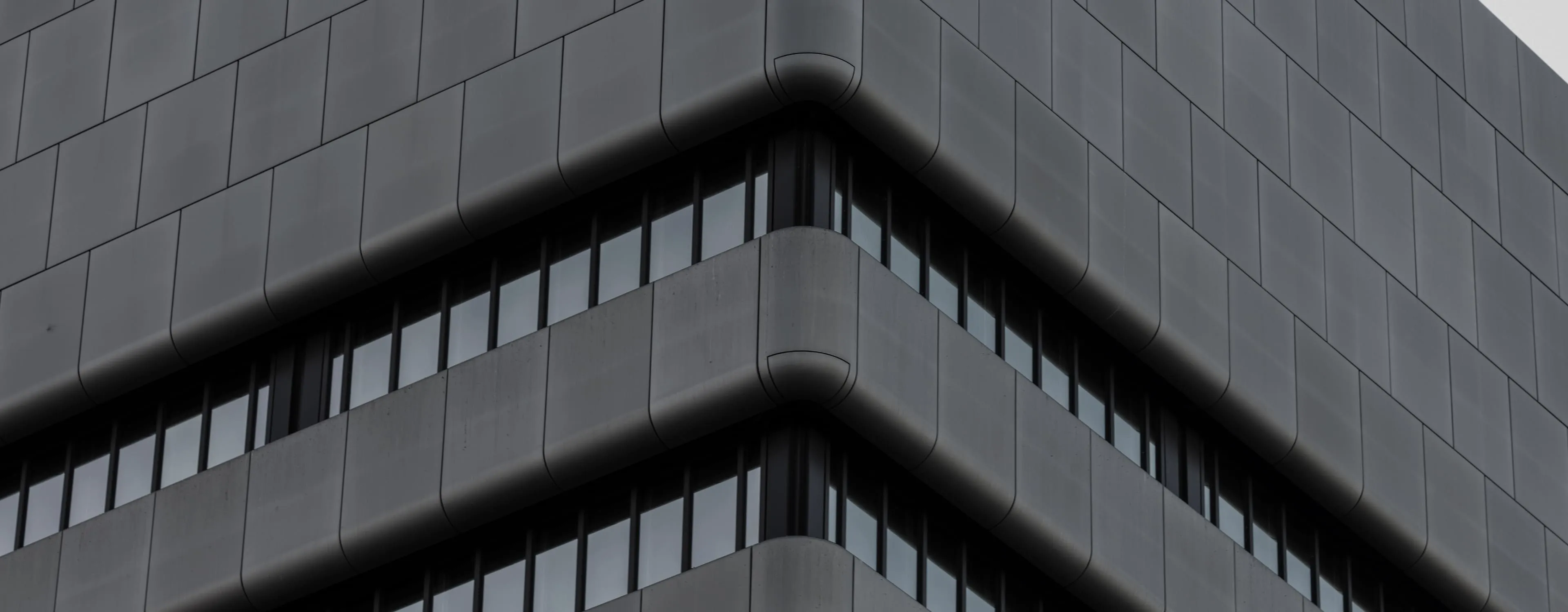 Abstract architectural detail photography used to support the Filerbano tax advisory homepage.